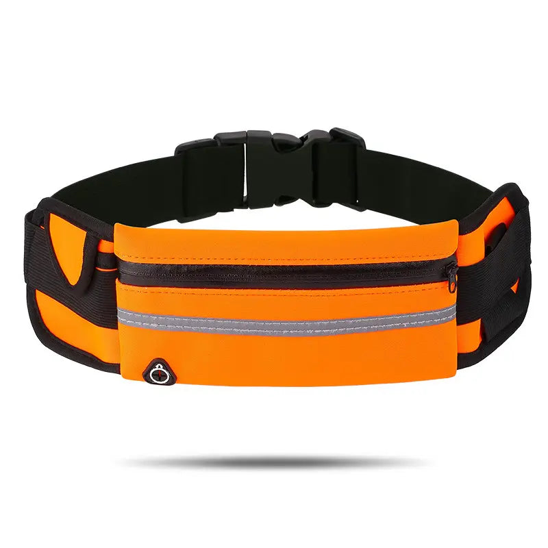 Running Belt for Women and Men, Money Belt and Running Fanny Pack, Hiking Fanny Pack, Holder for Cell Phone, Money, and Keys, Adjustable Belt Pouch Fits Most Phone and Waist Sizes