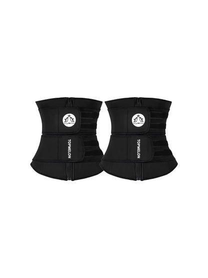 Women'S Solid Zip up Waist Trainer, Adjustable Tummy Control Shaper, Women'S Shapewear Clothes for Daily Wear