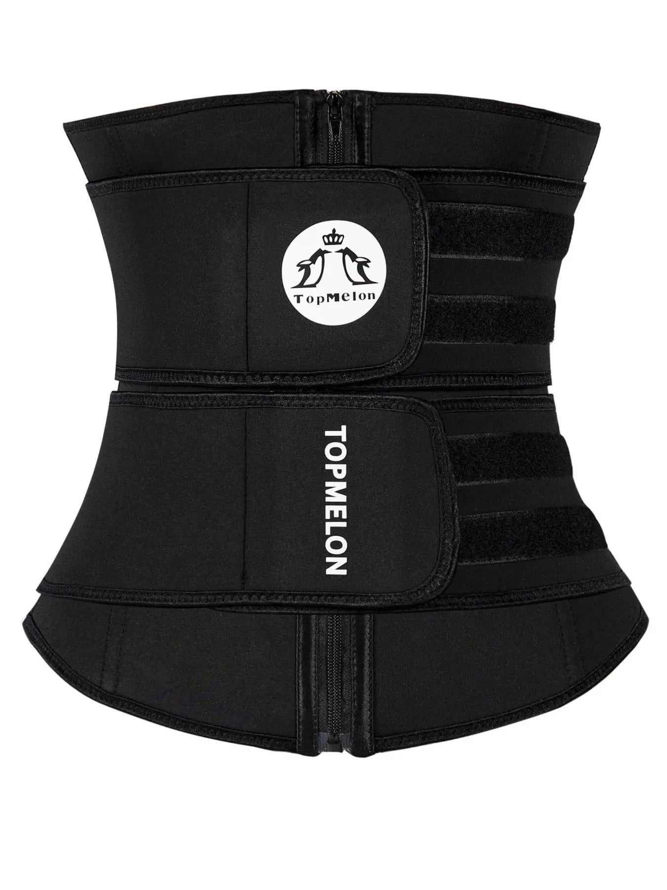 Women'S Solid Zip up Waist Trainer, Adjustable Tummy Control Shaper, Women'S Shapewear Clothes for Daily Wear