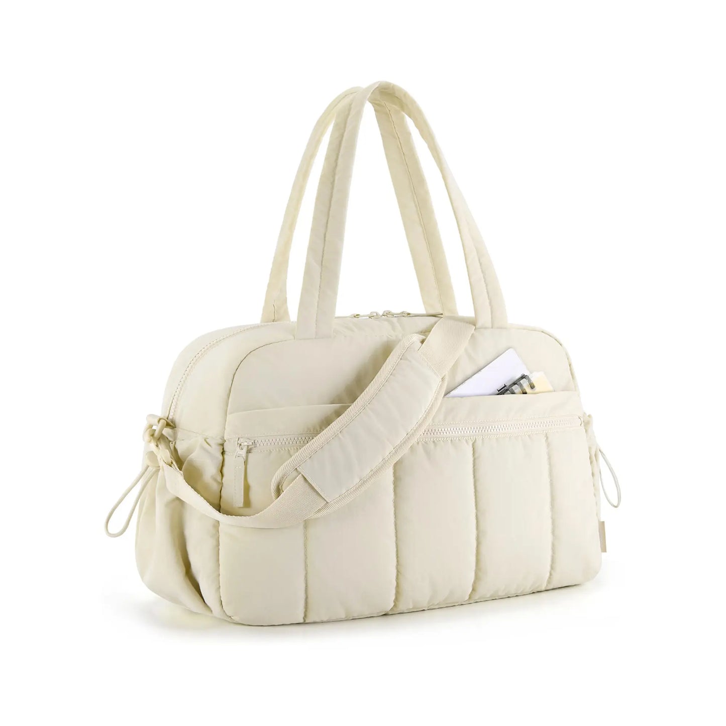 BAGSMART 3 Size Travel Duffel Bag for Women, Lightweight Gym Bag, Women'S Weekender Bag, Carry on Bag, Pesronal Item Bag for Travel/Fitness, 3 Sizes: M(With Wet Pocket)& L(With PVC Toiletry Bag) and Ita Bag(Clear Display Window), Dealsforyoudays Summerwin