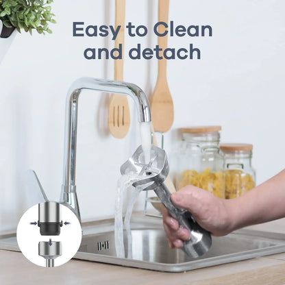 Ganiza 16-Speed Immersion Blender Set - 800W Stainless Steel Hand Blender with Whisk, Frother, Masher, and Recipe Guide - Perfect Kitchen Gift for Home Cooks
