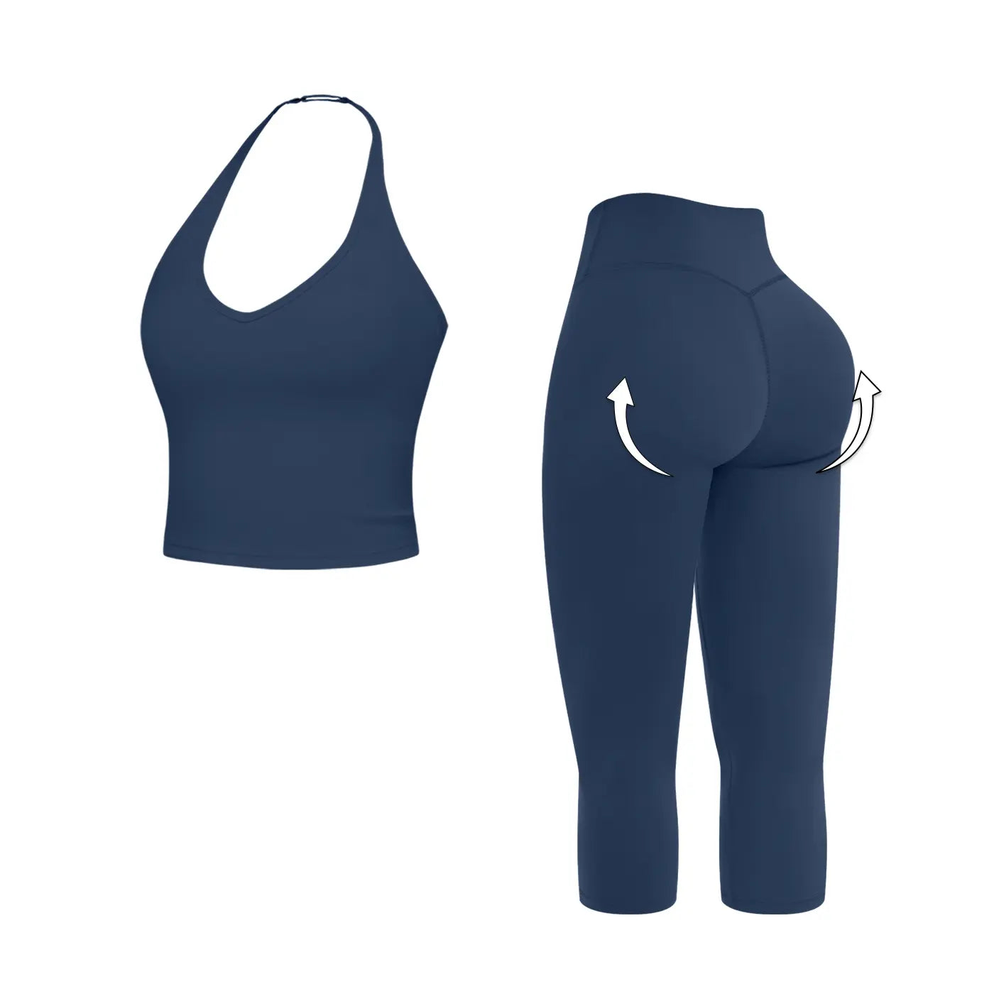 MFVIM Women'S 2-Piece Slimming Sports Set - Casual Commuter Tank Top Yoga Outfit, Gym Set for Workout & Gym Workout Women, 2 Piece Sets,Travel Essentials,Camping Essentials