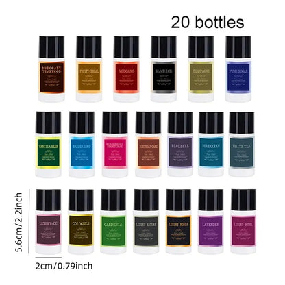 Car Air Freshener Refill Oil Set, Car Air Freshener Refill Fragrance, Car Interior Accessories for Car Diffuser, Car Aromatherapy Refill, Car Scent, Car Smell Products