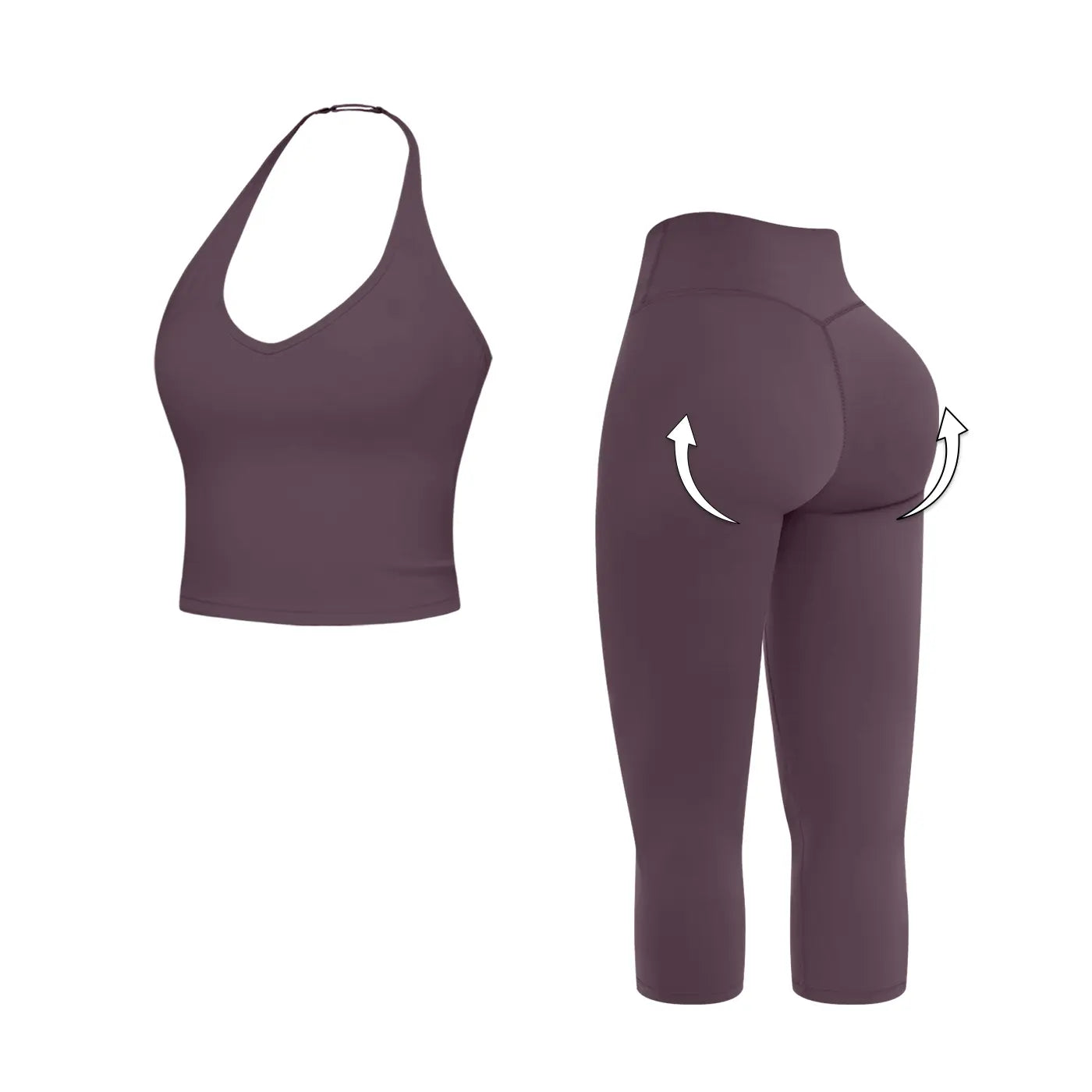 MFVIM Women'S 2-Piece Slimming Sports Set - Casual Commuter Tank Top Yoga Outfit, Gym Set for Workout & Gym Workout Women, 2 Piece Sets,Travel Essentials,Camping Essentials