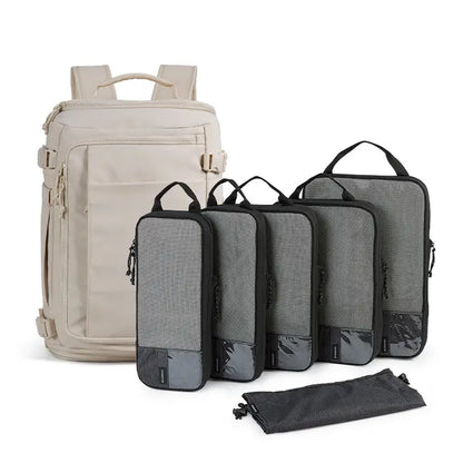 BAGSMART Blast Carry-On Travel Backpack 15.6" Laptop Waterproof Quick Access Fits 40Oz Water Bottle Ideal for Air Travel Durable Compact Airline Approved Secure 28L-38L Volume 6 External Pockets Summer Sale &Spotlight Day