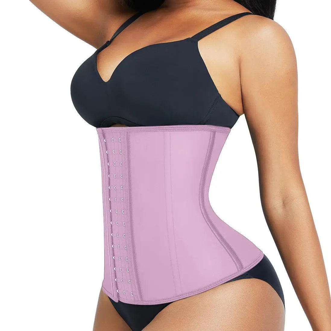 Feelingirl Waist Trainer for Women Latex Waist Cincher Corset Latexplus Size Shapewear 3 Hooks Cinchswear Underweaer Garment Compression Women #Summervibes