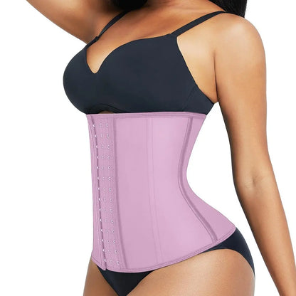 Feelingirl Waist Trainer for Women Latex Waist Cincher Corset Latexplus Size Shapewear 3 Hooks Cinchswear Underweaer Garment Compression Women #Summervibes