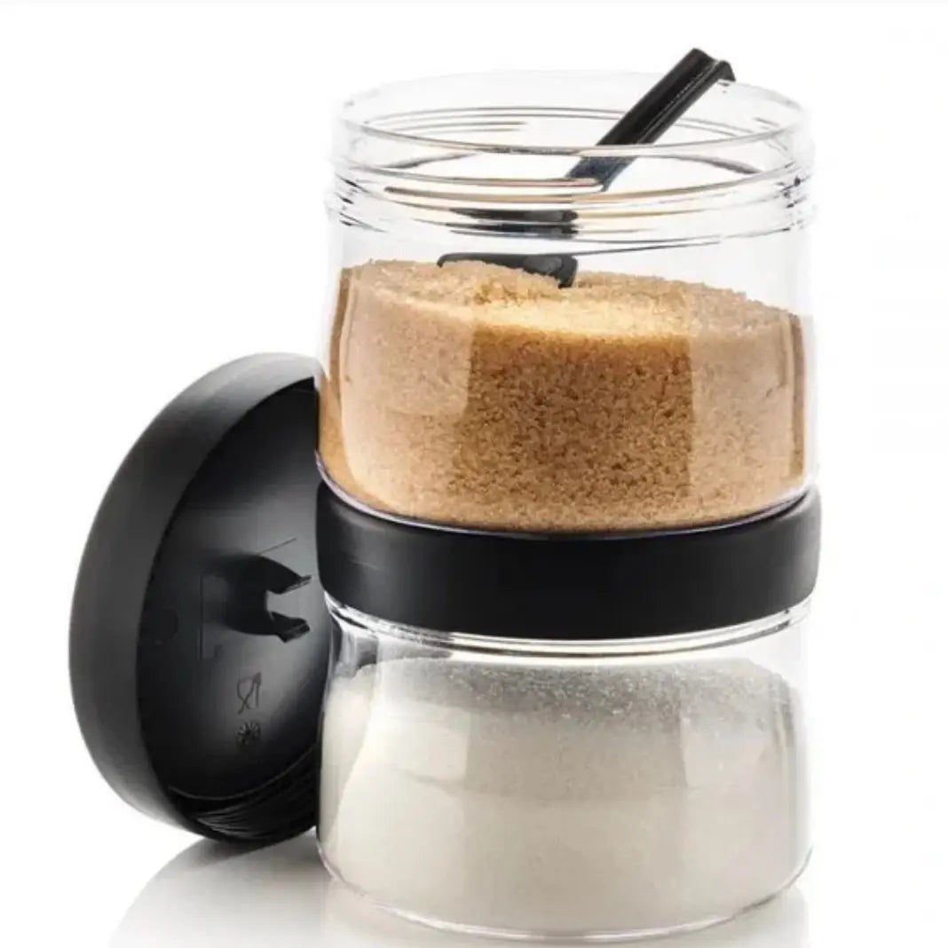 Versatile Counterscaping Plastic Tupperware Set with Lids - Perfect for Hand Washing Kitchen Utensils!