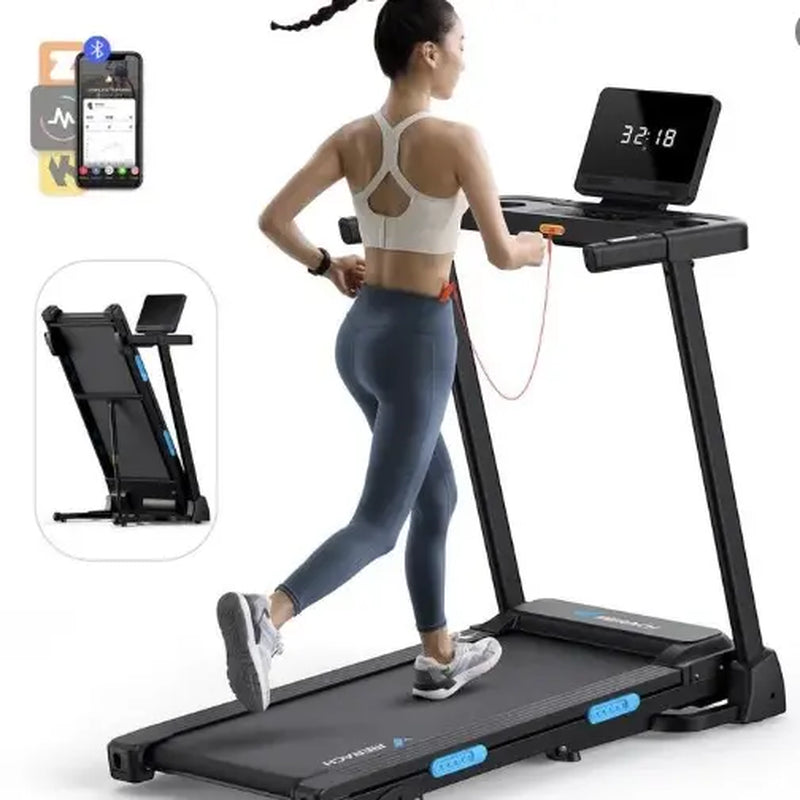 Merach under Desk Treadmill, 2-In-1 Walking Pad for Walking and Jogging 2.5HP Low-Noise Treadmill with Remote Control Lanyard 265Lbs Weight Capacity Home Exercise Equipment Home Gym Equipment Summervibes