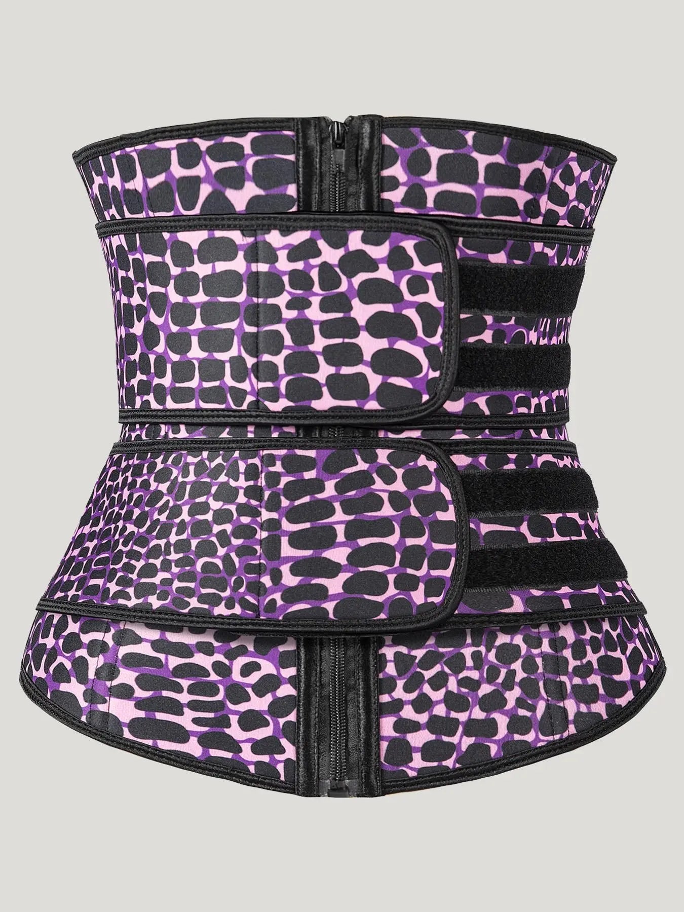 Women'S Solid Zip up Waist Trainer, Adjustable Tummy Control Shaper, Women'S Shapewear Clothes for Daily Wear