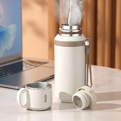 600Ml Sports Insulated Water Bottle 316 Stainless Steel Leak-Proof with Flip Lid for Gym & Hiking Ideal for Active Lifestyles Drinkware Flasks Tumbler Tumbler Bottled Portable Bottled Tumbler Mug Portable