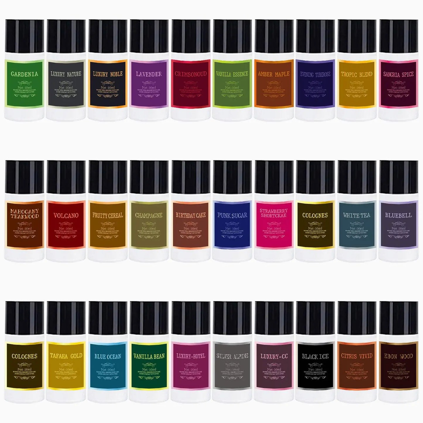 Car Air Freshener Refill Oil Set, Car Air Freshener Refill Fragrance, Car Interior Accessories for Car Diffuser, Car Aromatherapy Refill, Car Scent, Car Smell Products