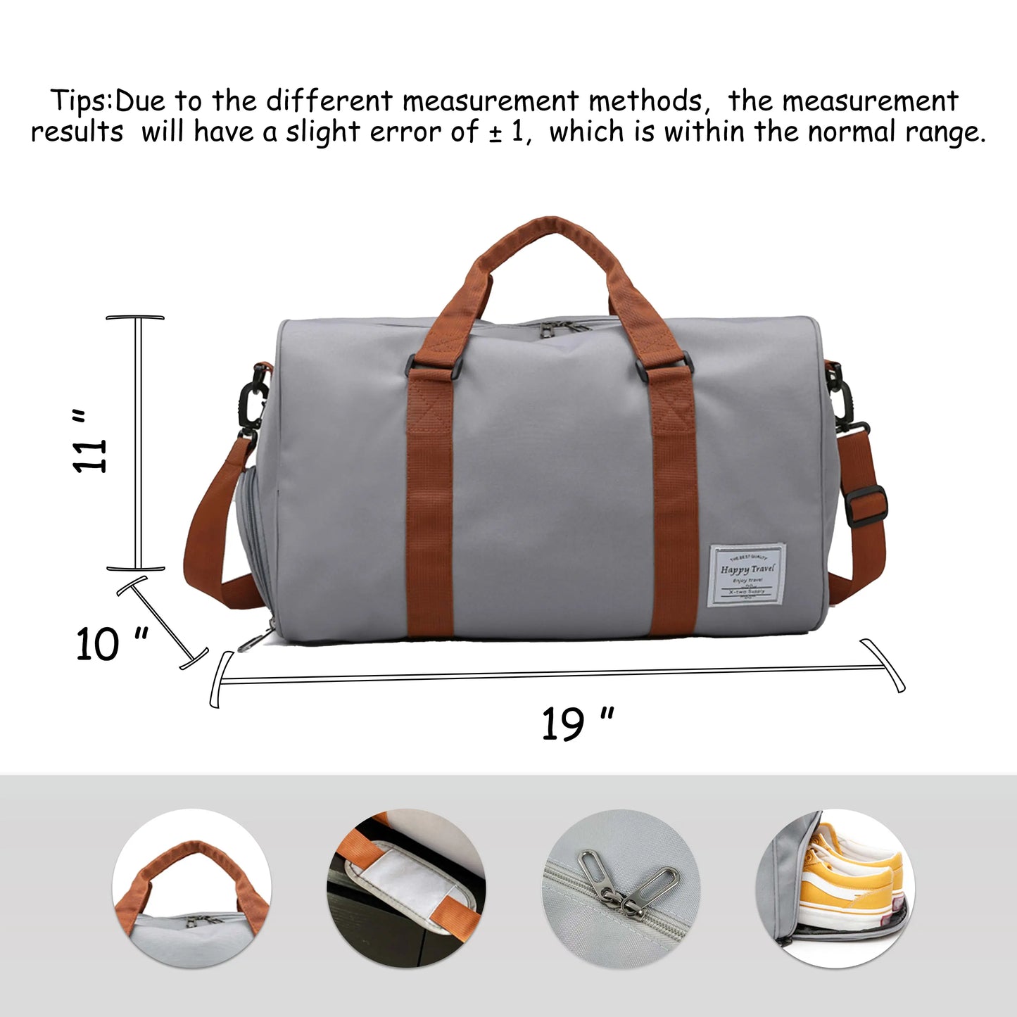 MT WORLD Large Travel Duffle Bag for Men - Versatile Weekender, Gym & Trolley Sleeve Tote for Ultimate Convenience