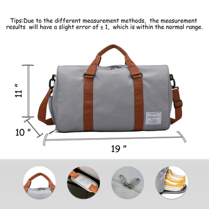 MT WORLD Large Travel Duffle Bag for Men - Versatile Weekender, Gym & Trolley Sleeve Tote for Ultimate Convenience