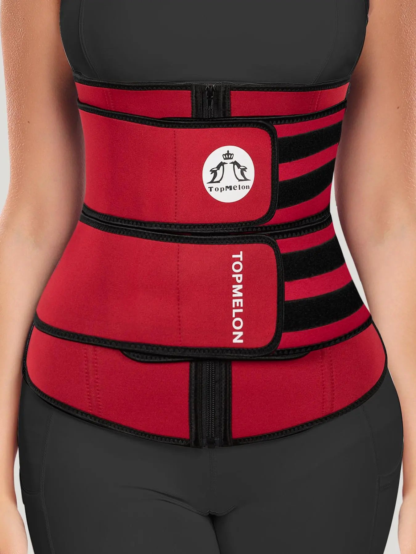Women'S Solid Zip up Waist Trainer, Adjustable Tummy Control Shaper, Women'S Shapewear Clothes for Daily Wear