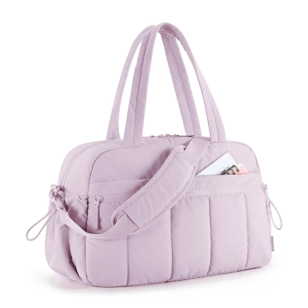 BAGSMART 3 Size Travel Duffel Bag for Women, Lightweight Gym Bag, Women'S Weekender Bag, Carry on Bag, Pesronal Item Bag for Travel/Fitness, 3 Sizes: M(With Wet Pocket)& L(With PVC Toiletry Bag) and Ita Bag(Clear Display Window), Dealsforyoudays Summerwin