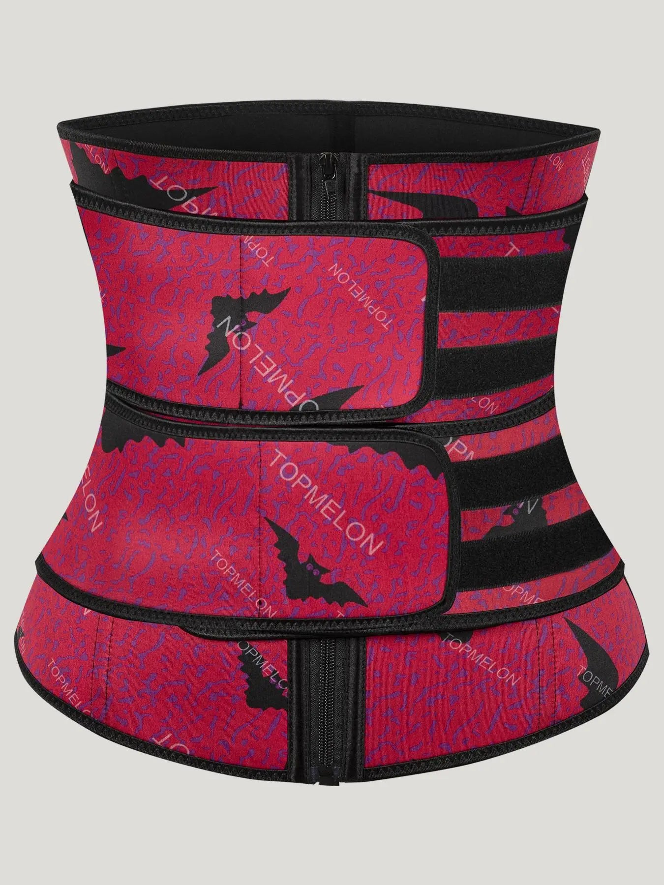 Women'S Solid Zip up Waist Trainer, Adjustable Tummy Control Shaper, Women'S Shapewear Clothes for Daily Wear