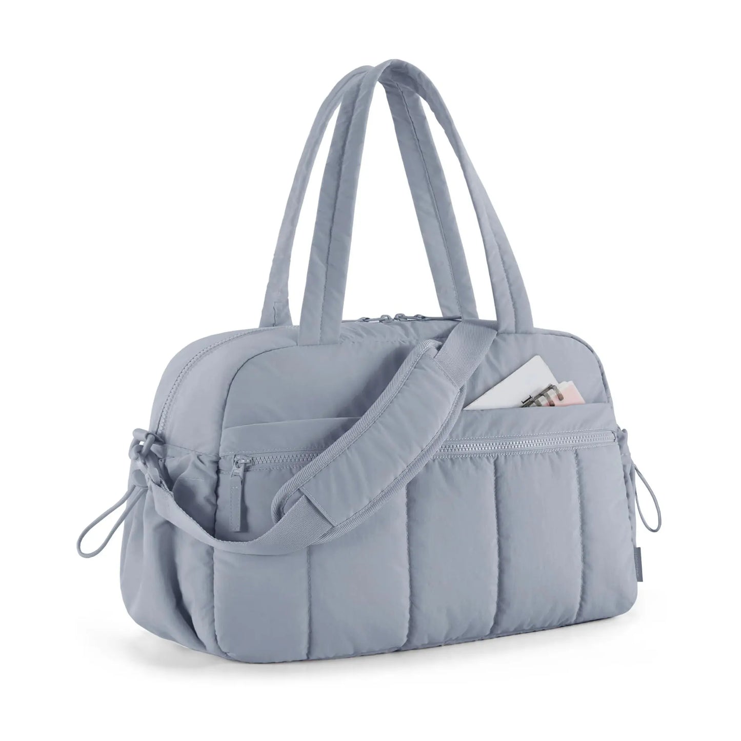 BAGSMART 3 Size Travel Duffel Bag for Women, Lightweight Gym Bag, Women'S Weekender Bag, Carry on Bag, Pesronal Item Bag for Travel/Fitness, 3 Sizes: M(With Wet Pocket)& L(With PVC Toiletry Bag) and Ita Bag(Clear Display Window), Dealsforyoudays Summerwin