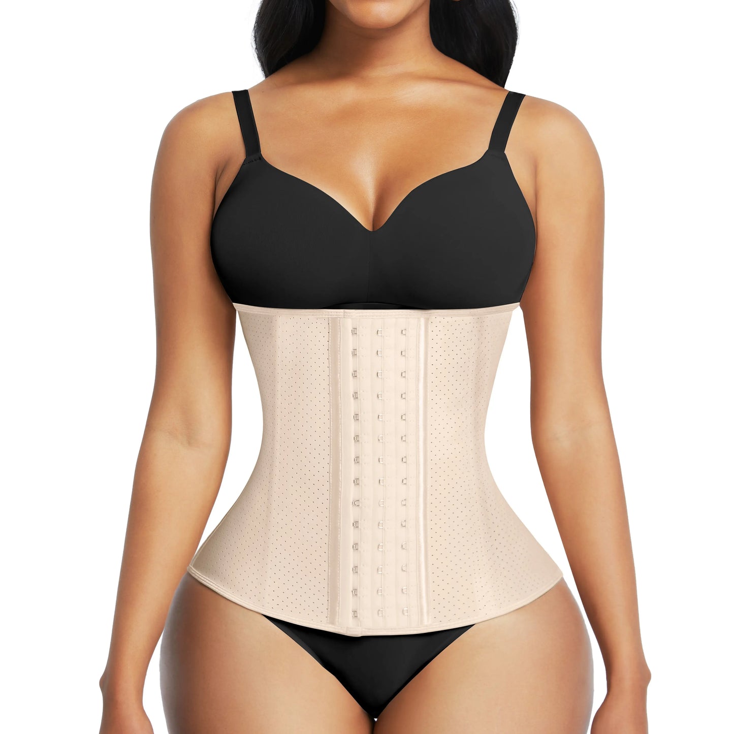Feelingirl Waist Trainer for Women Latex Waist Cincher Corset Latexplus Size Shapewear 3 Hooks Cinchswear Underweaer Garment Compression Women #Summervibes